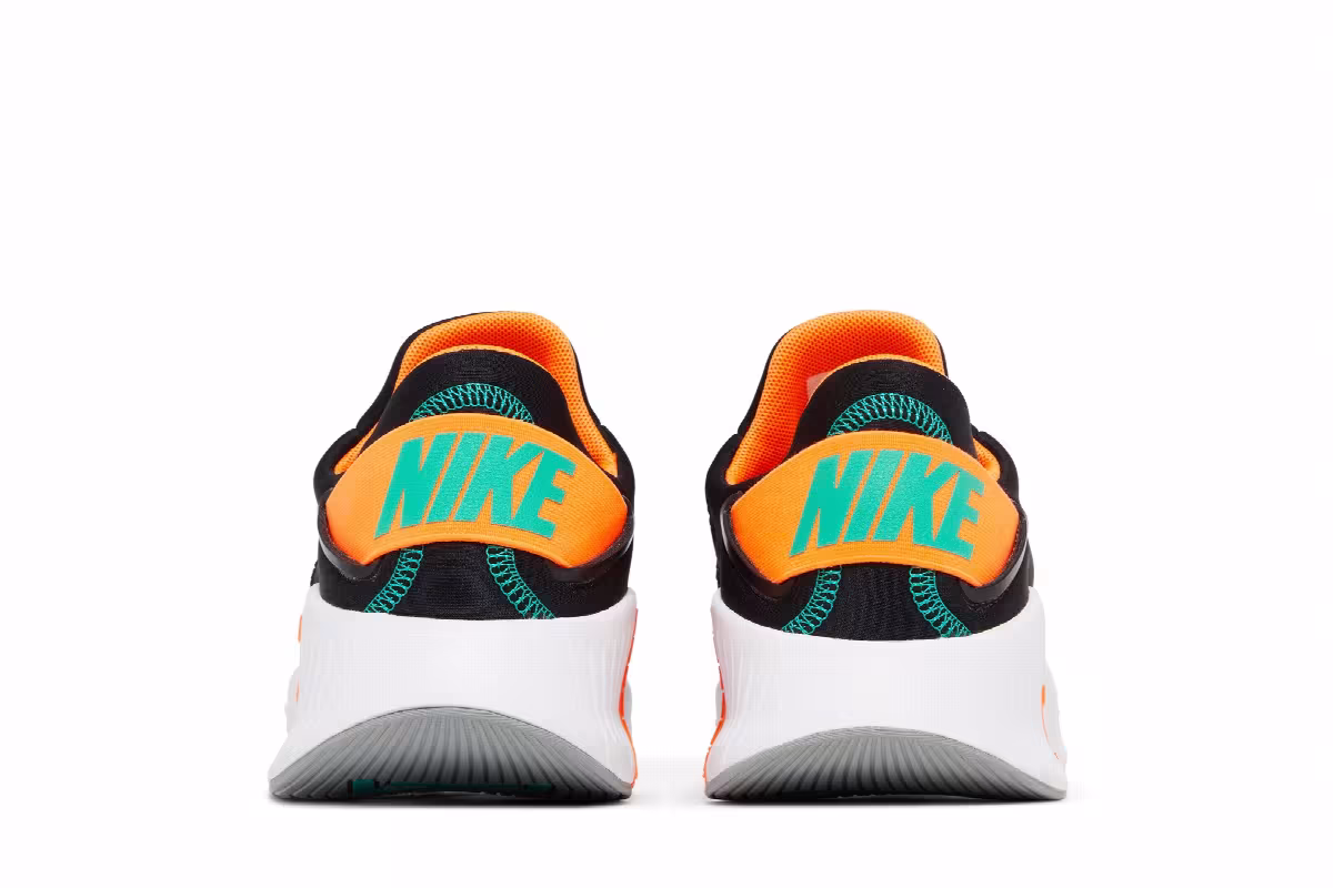 Nike Free Metcon 4 Black Total Orange Emerald, view 7
