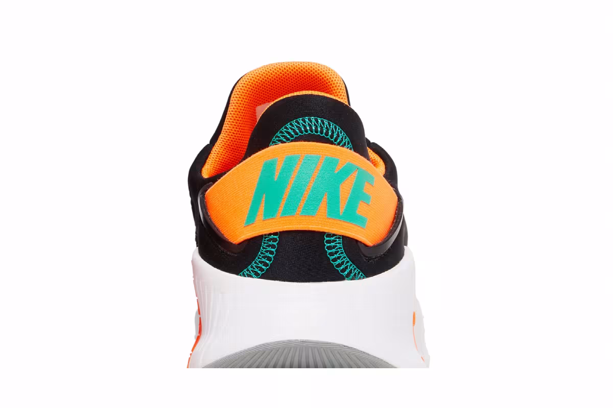 Nike Free Metcon 4 Black Total Orange Emerald, view 8