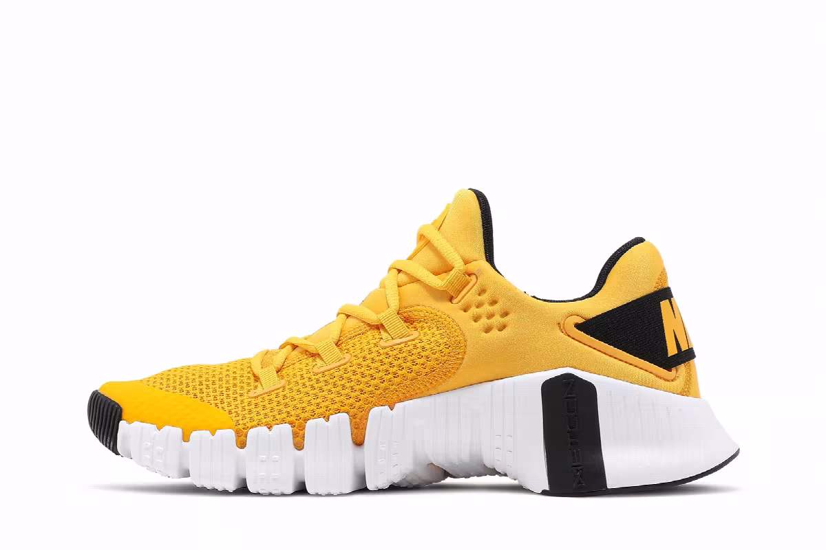 Nike Free Metcon 4 University Gold, view 4