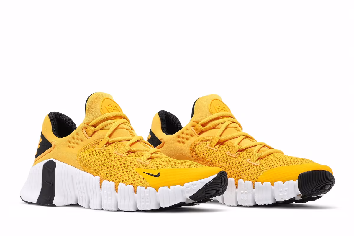 Nike Free Metcon 4 University Gold, view 9