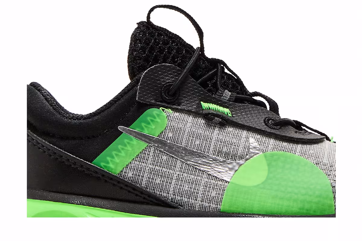 Nike Air Max 2021 TD Black Green Strike, view 3