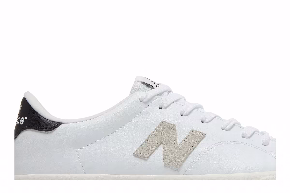 New Balance 210 Pro Court White Black, view 3