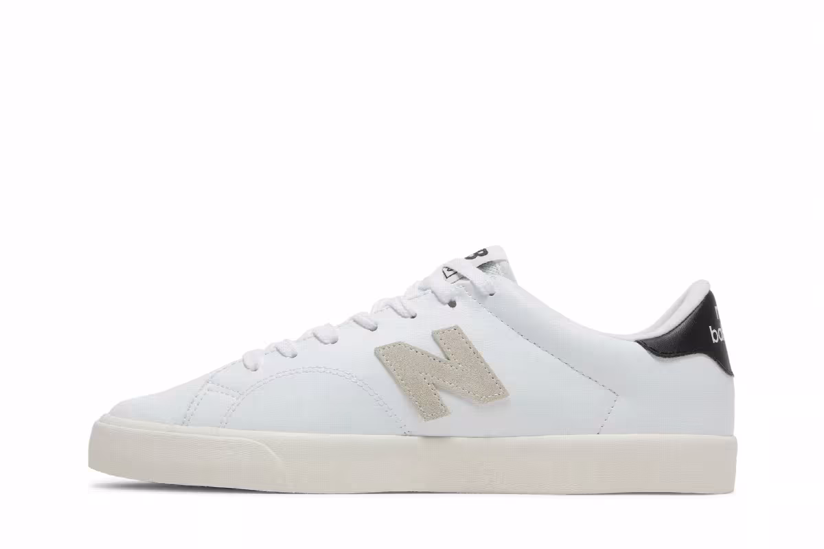 New Balance 210 Pro Court White Black, view 4