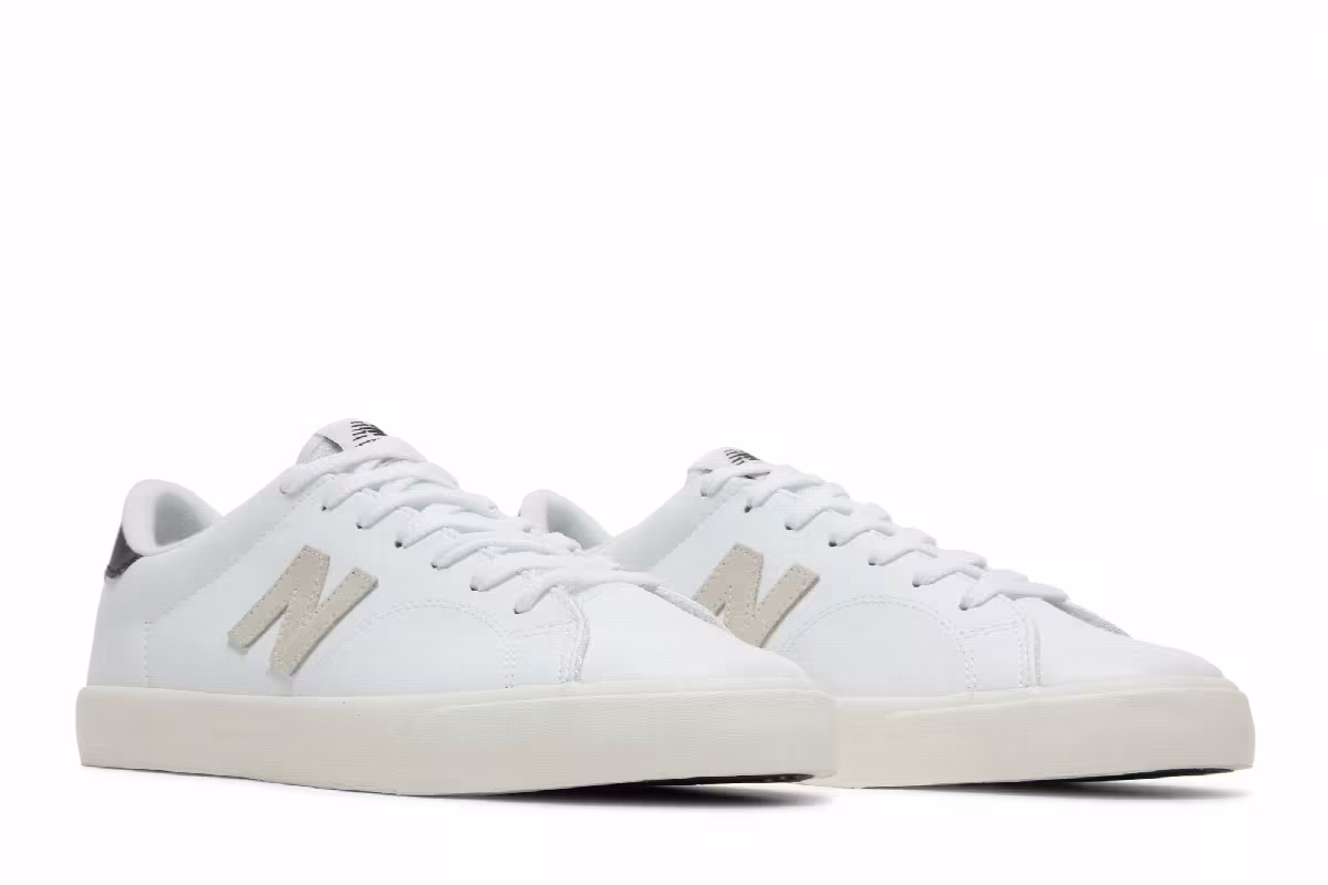 New Balance 210 Pro Court White Black, view 9