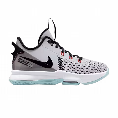 Nike LeBron Witness 5 GS 'Pure Platinum Light Dew'