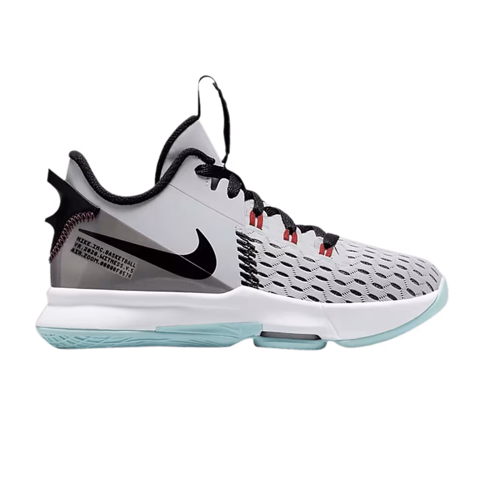 Nike LeBron Witness 5 GS Pure Platinum Light Dew