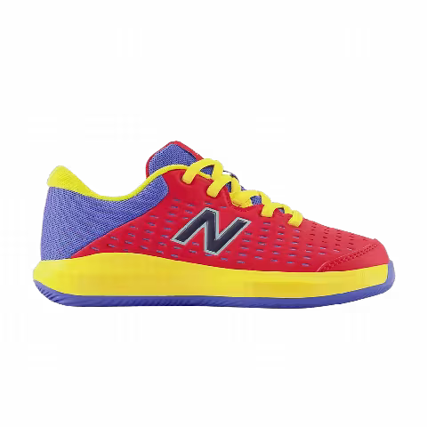New Balance 696v4 Big Kid Wide 'True Red Egg Yolk'