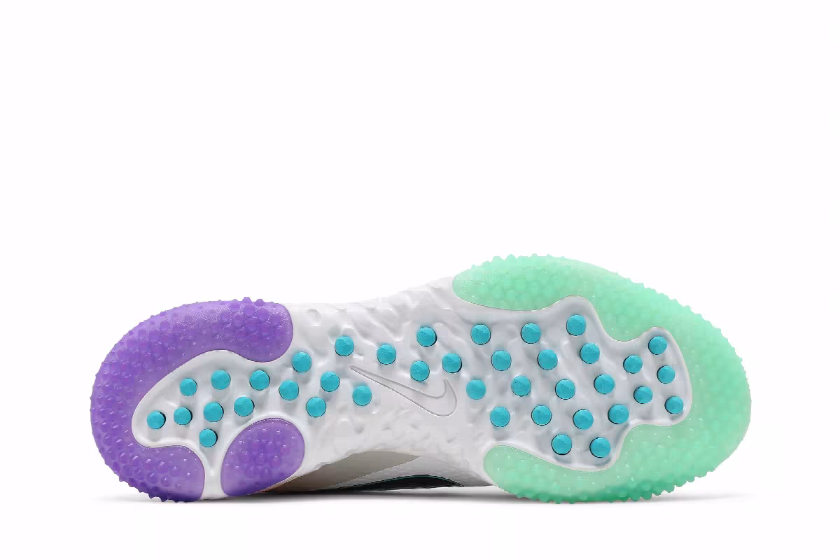 Nike Alpha Huarache Elite 3 Turf White Peach Cream, view 5