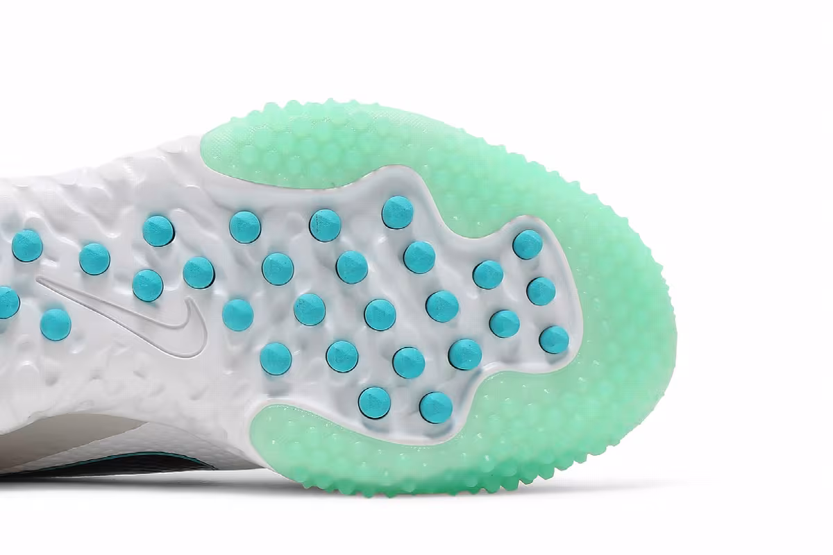 Nike Alpha Huarache Elite 3 Turf White Peach Cream, view 6