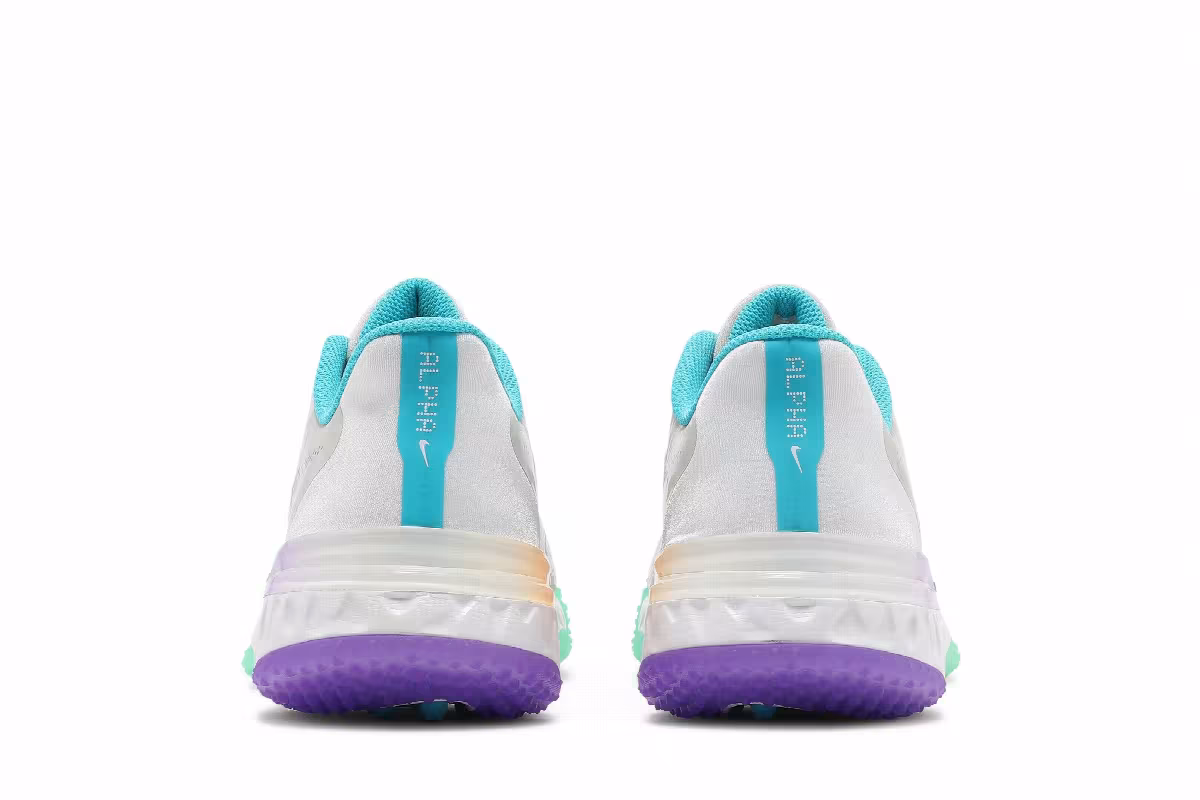 Nike Alpha Huarache Elite 3 Turf White Peach Cream, view 7