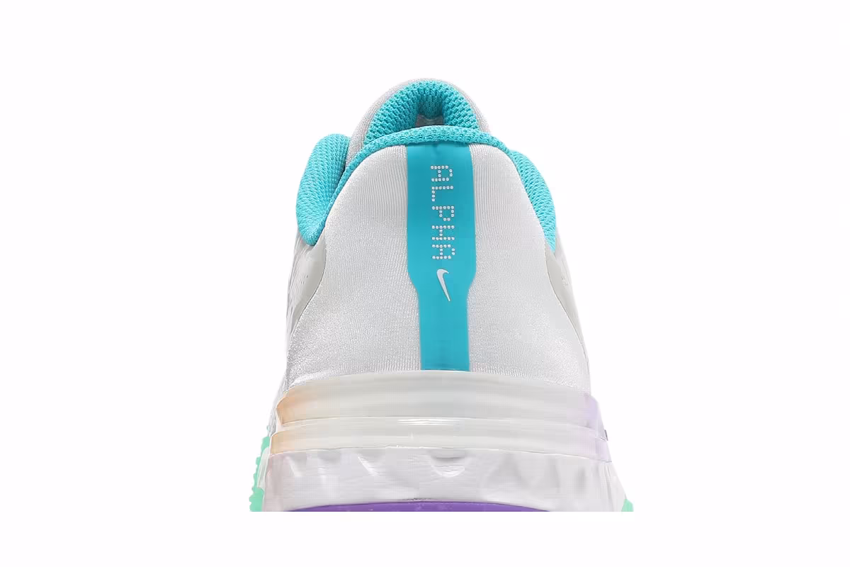 Nike Alpha Huarache Elite 3 Turf White Peach Cream, view 8