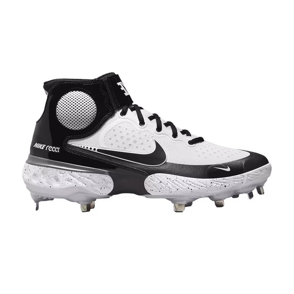 Nike Alpha Huarache Elite 3 Mid White Black