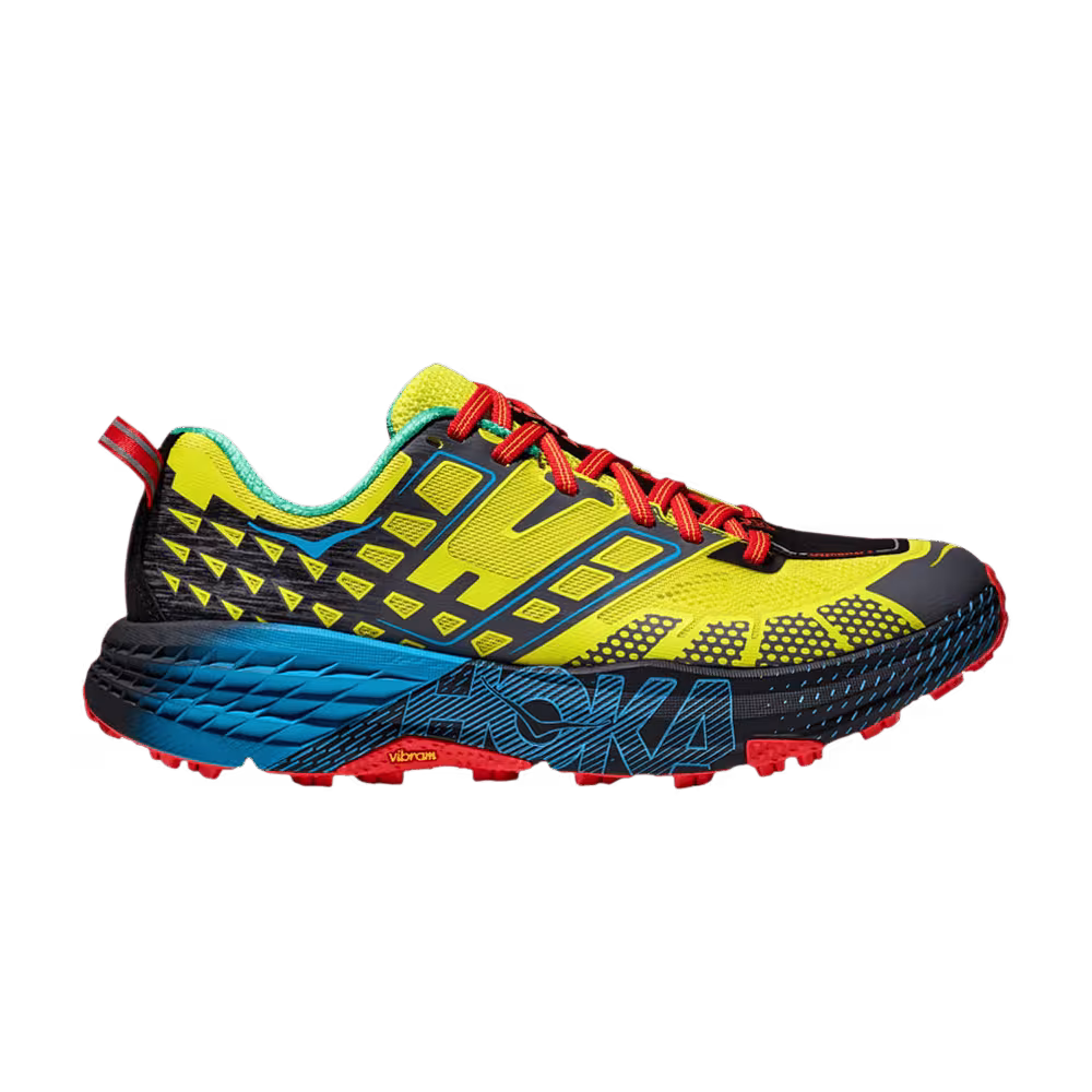 HOKA Speedgoat 2 Low Citrus Blue