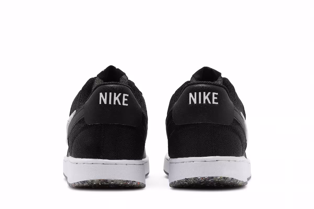 Nike Court Vision Low Premium Black Clear, view 7