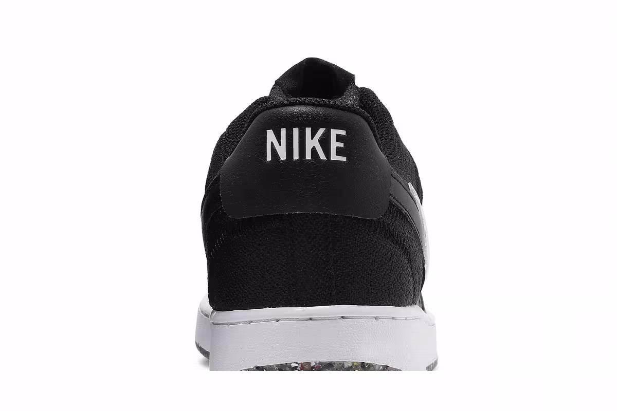 Nike Court Vision Low Premium Black Clear, view 8