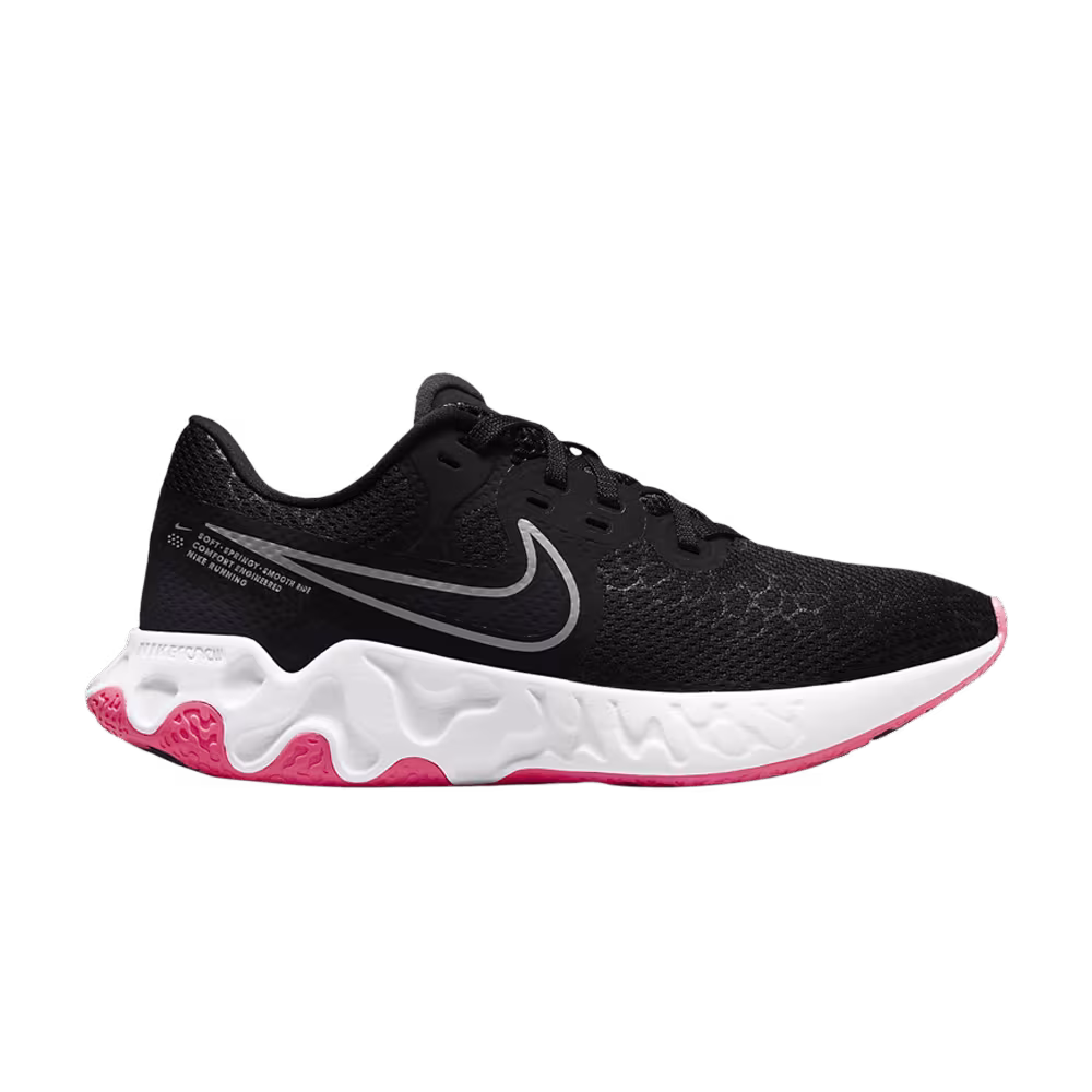 Nike Women's Renew Ride 2 Black Hyper Pink