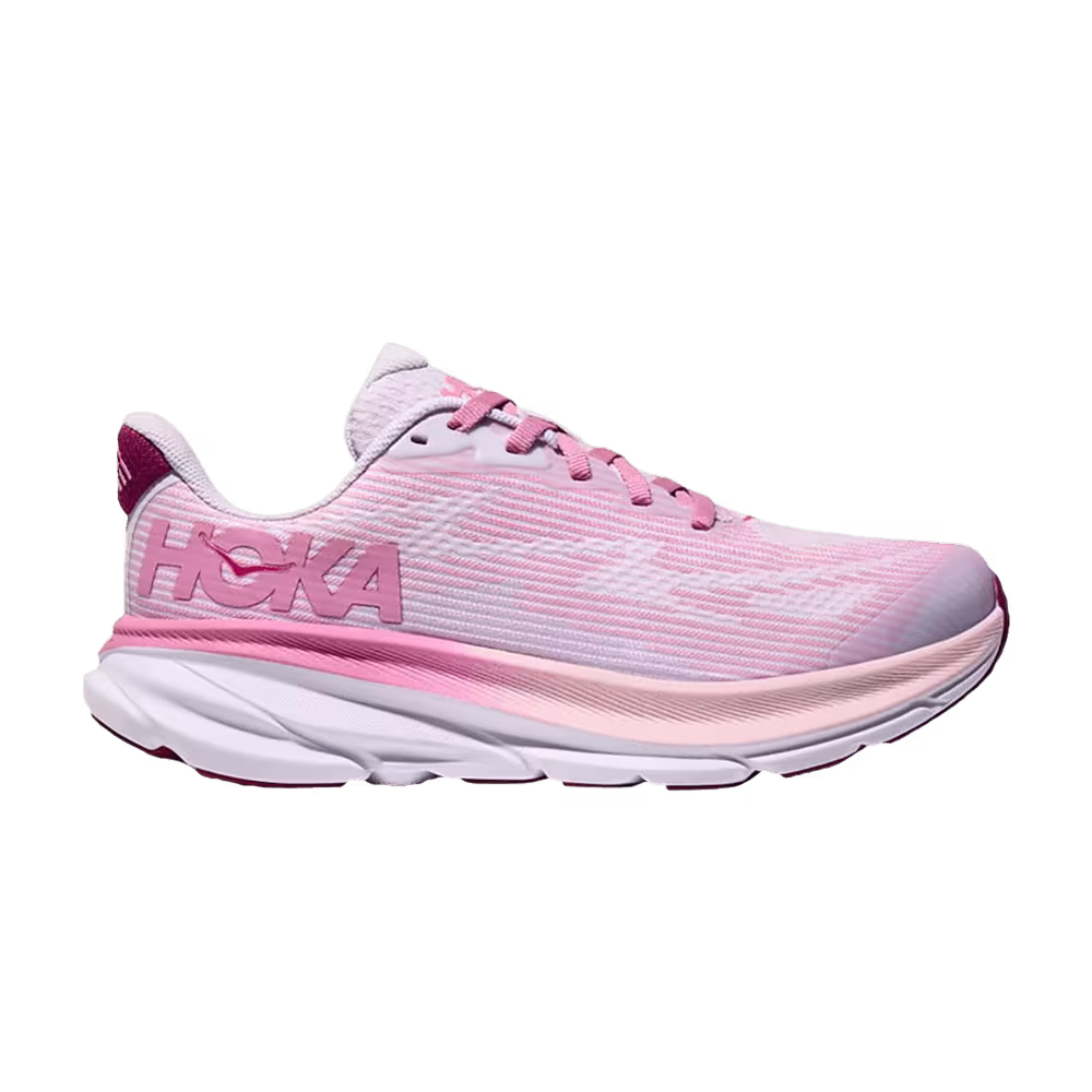 HOKA Clifton 9 Kids Starlight Glow Wildflower