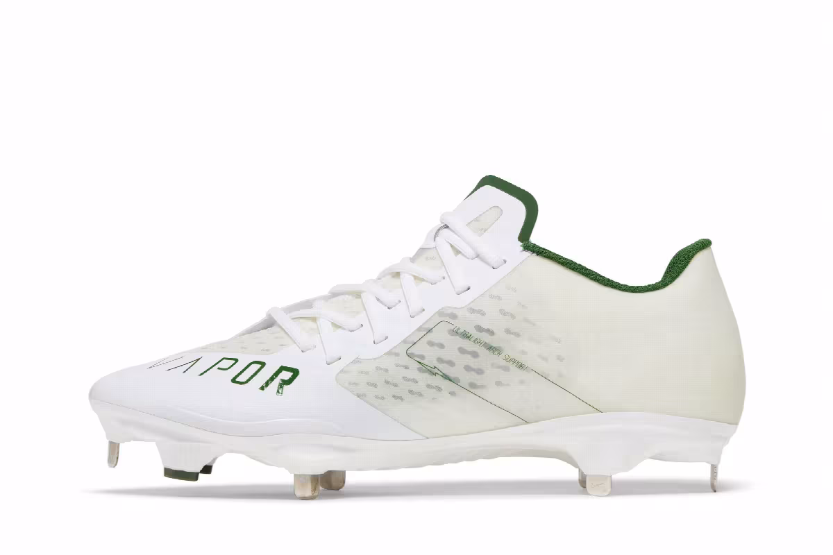 Nike React Vapor Ultrafly Elite 4 White Electric Green, view 4
