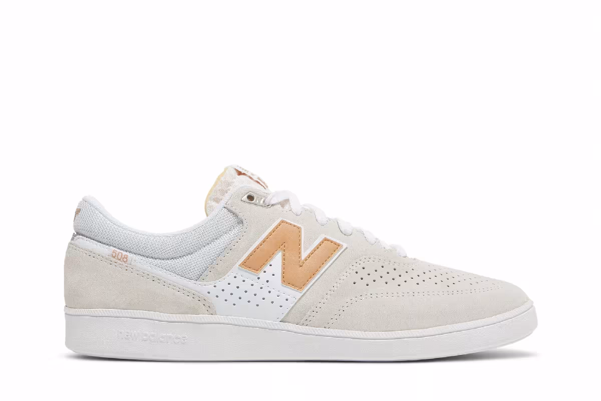 Brandon Westgate x New Balance Numeric 508 White Tan, view 2
