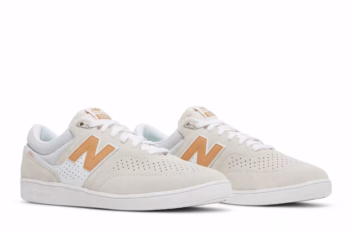 Brandon Westgate x New Balance Numeric 508 White Tan, view 9