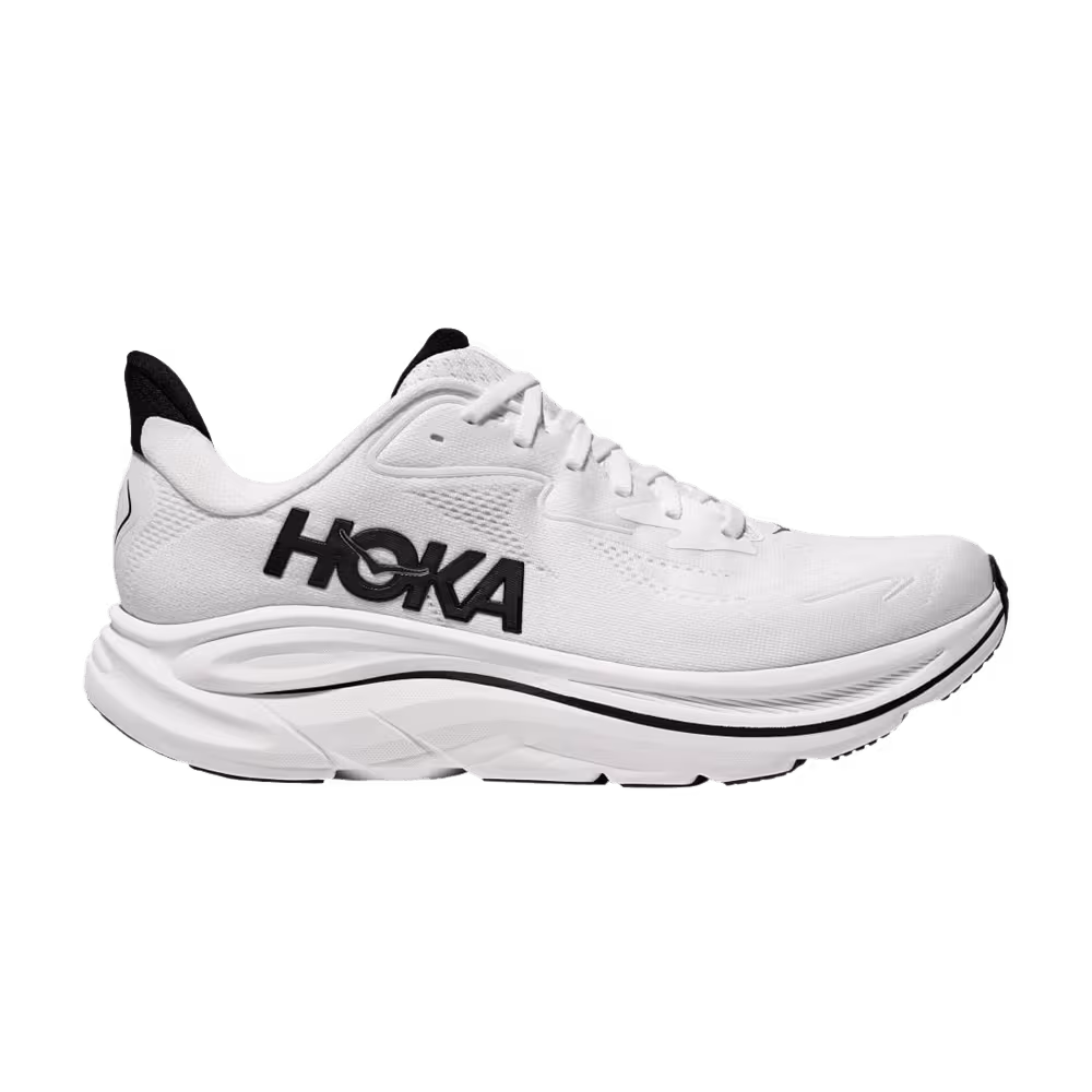 HOKA Clifton 10 White Black