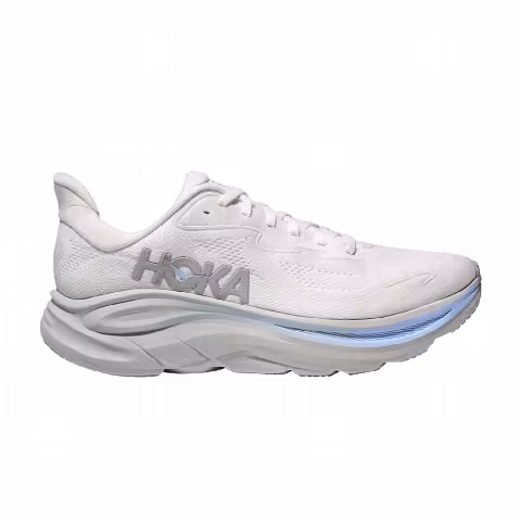 HOKA Clifton 10 'White Glacier Blue'