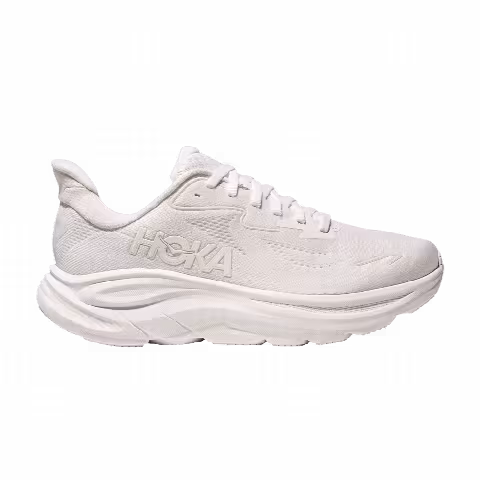 HOKA Wmns Clifton 10 Wide 'Triple White'
