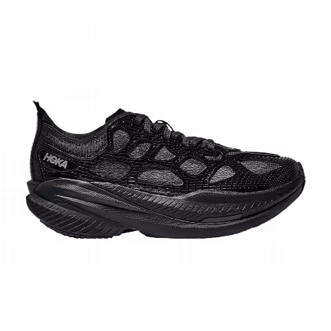 HOKA Mach X Caged 'Black Midnight Blue'