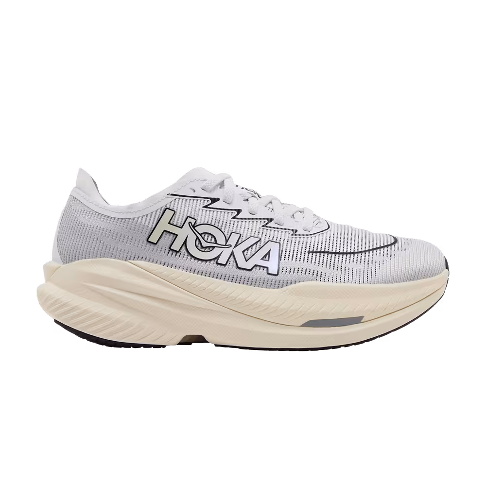 HOKA Mach X 2 White Cosmic Grey