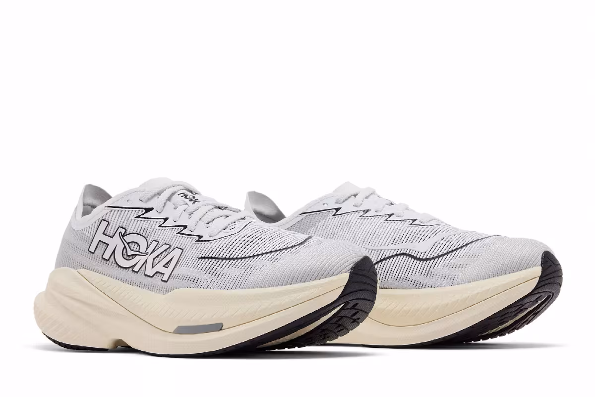 HOKA Mach X 2 White Cosmic Grey, view 9