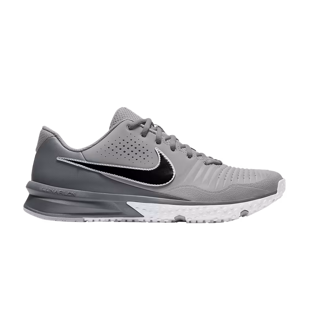 Nike Alpha Huarache Varsity 3 Turf Light Smoke Grey
