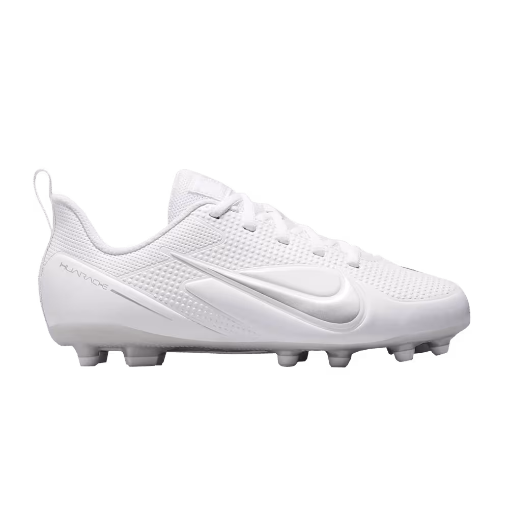 Nike Alpha Huarache 8 GS White Metallic Silver
