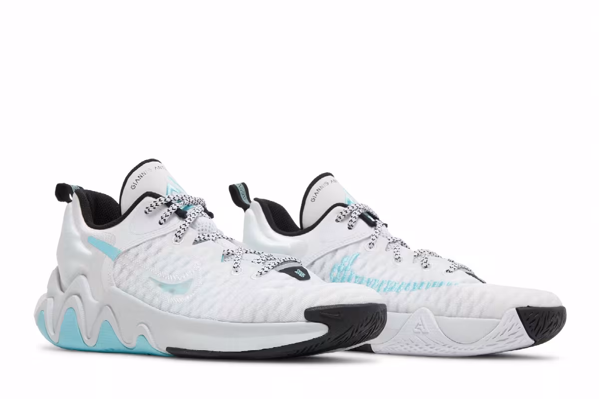 Nike Giannis Immortality GS White Copa, view 9