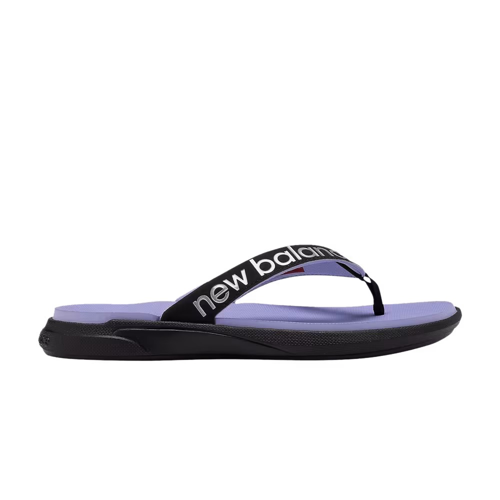 New Balance Women's 340 Slide Black Clear Amethyst