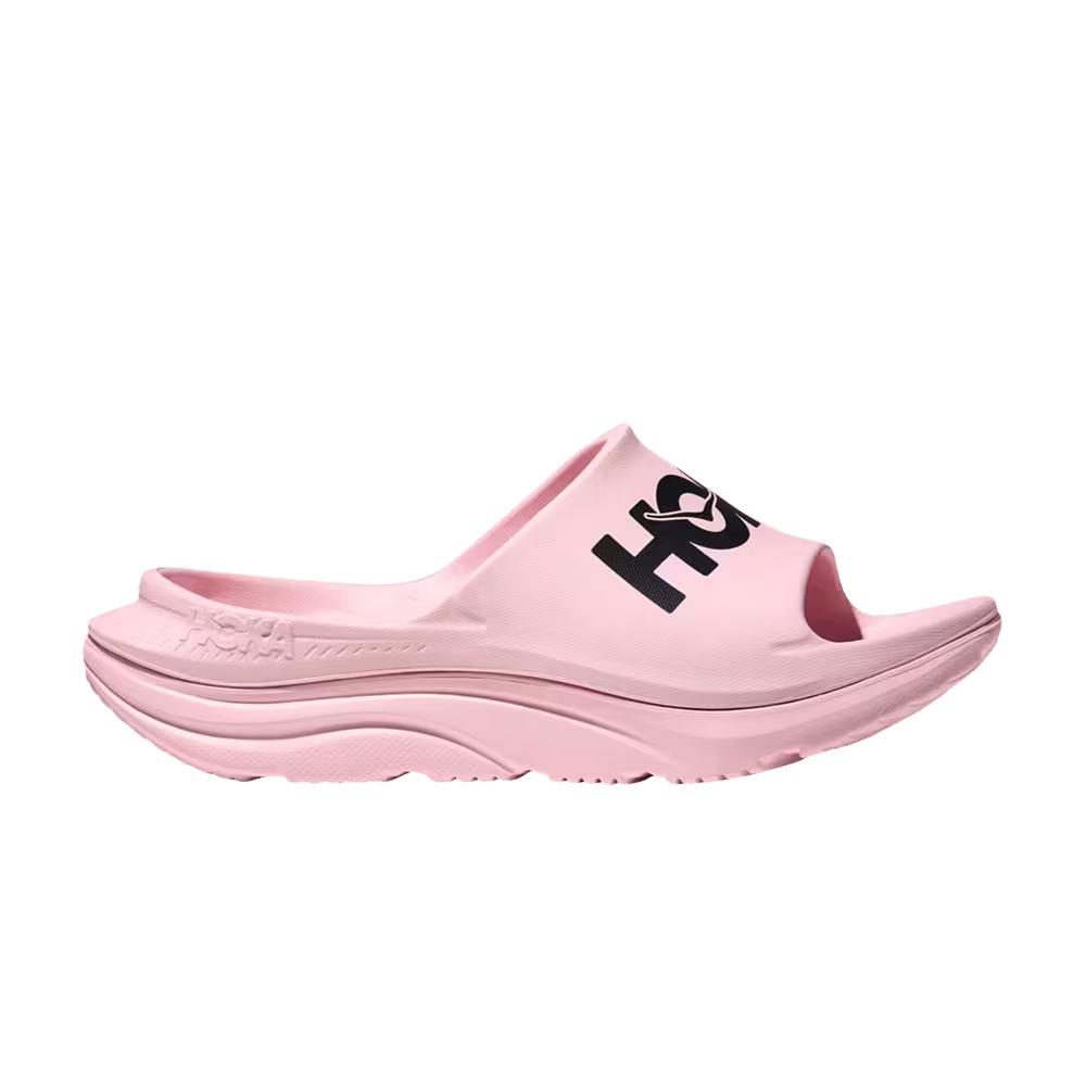 HOKA Ora Athletic Slide Carnation Black