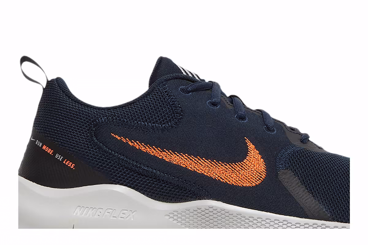 Nike Flex Experience Run 10 Extra Wide Dark Obsidian Hyper Crimson, view 3