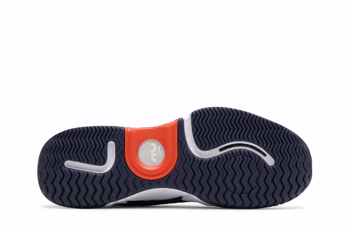 NikeCourt Air Zoom GP Turbo Obsidian Metallic Gold, view 5