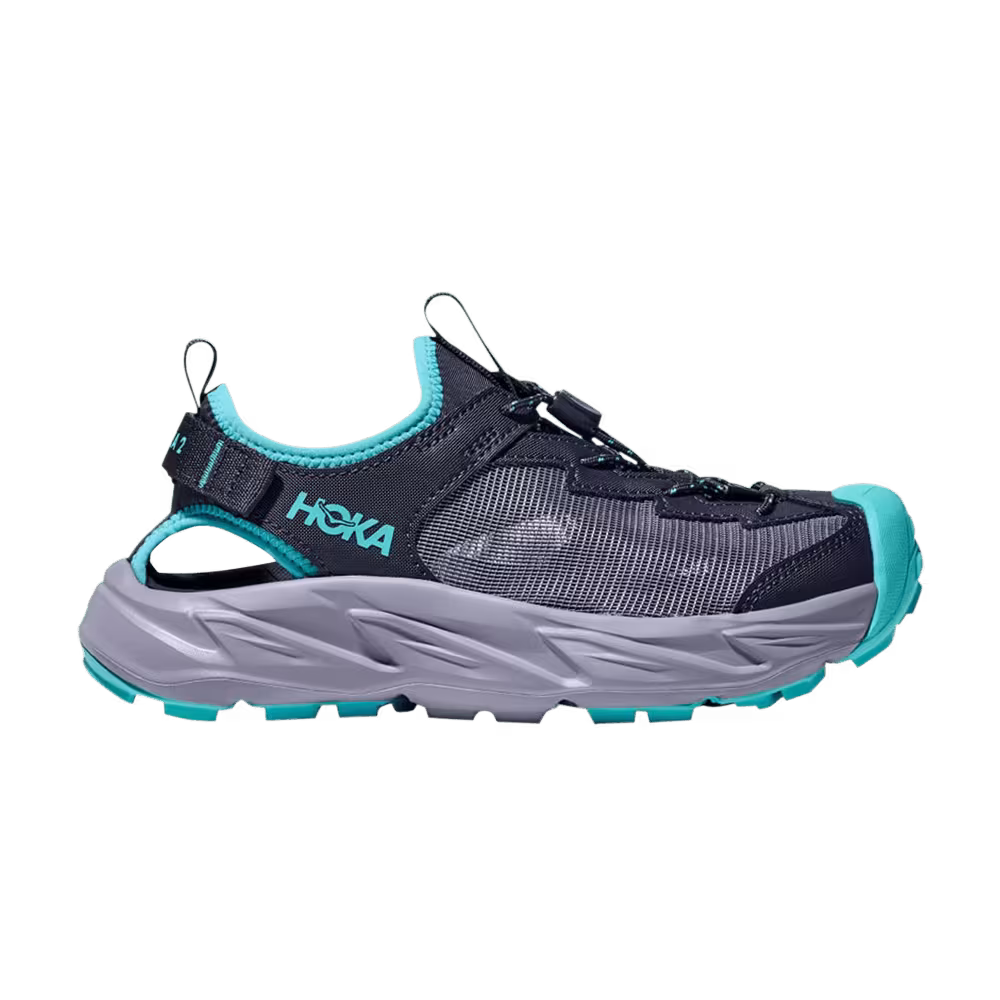 HOKA Hopara 2 Sandal Kids Nautical Dusk Cielo Blue