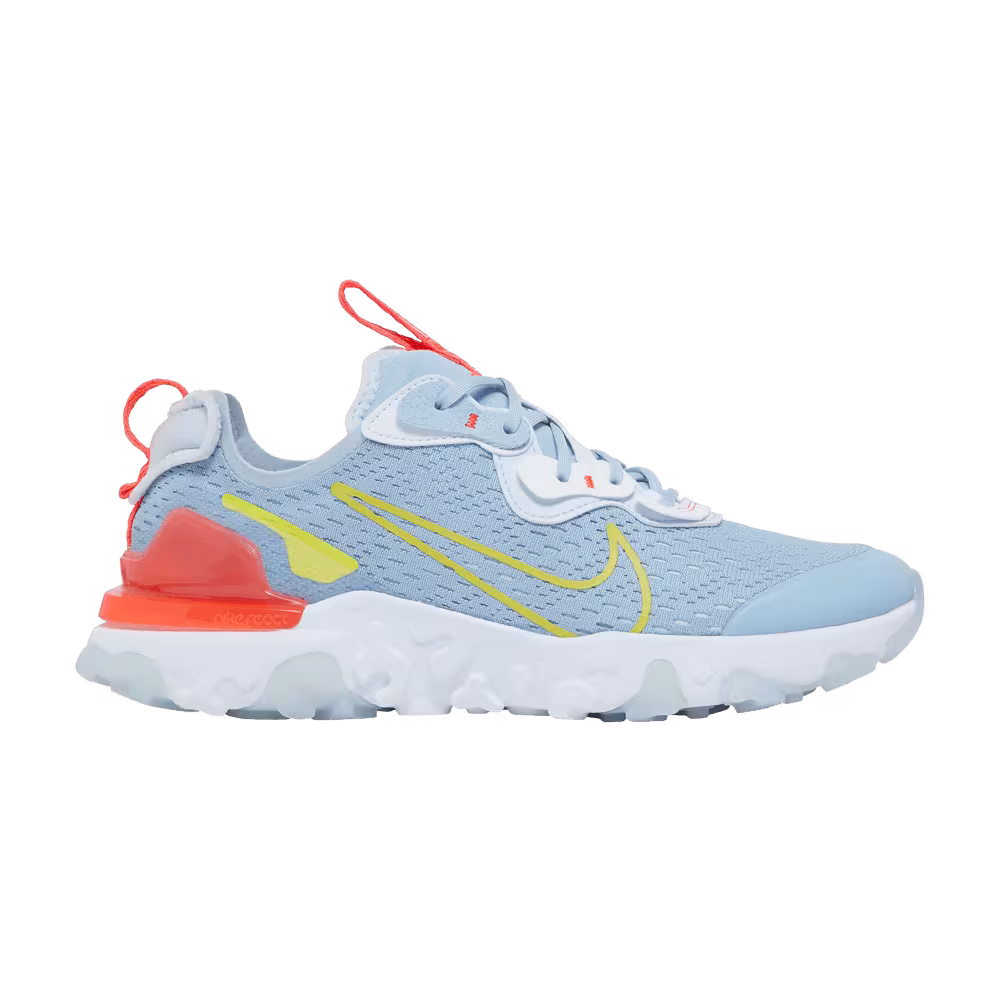 Nike React Vision GS Light Armory Blue Crimson