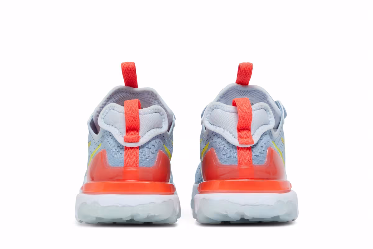 Nike React Vision GS Light Armory Blue Crimson, view 7