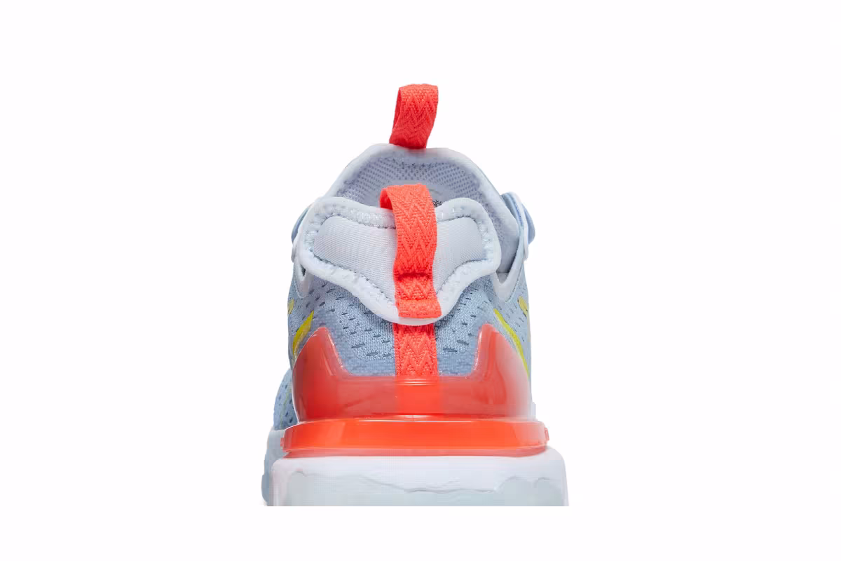 Nike React Vision GS Light Armory Blue Crimson, view 8