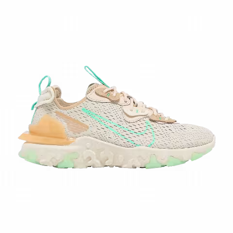 Nike Wmns React Vision 'Pearl White Green Glow'