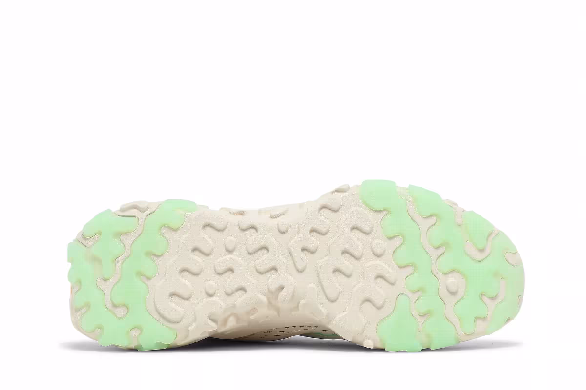 Nike Women's React Vision Pearl White Green Glow, view 5