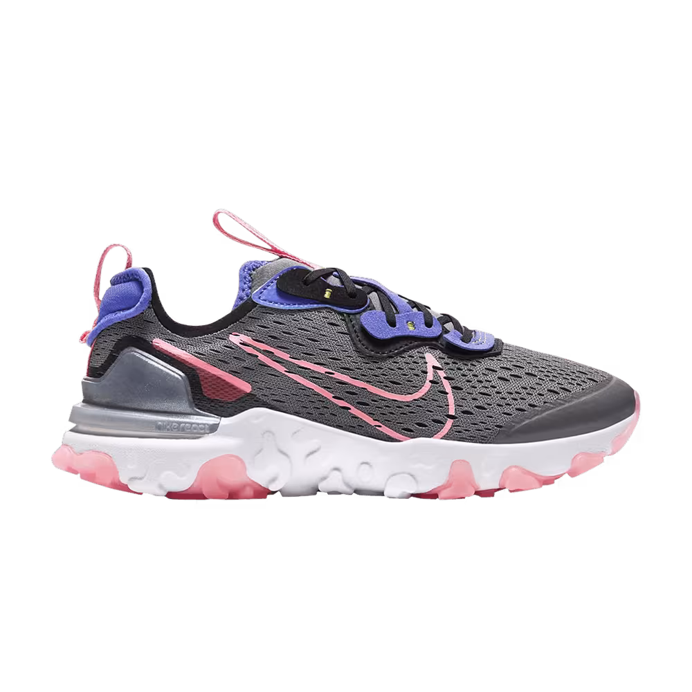 Nike React Vision GS Smoke Grey Sunset Pulse