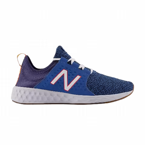 New Balance Fresh Foam Cruzv1 Reissue 2E Wide 'Natural Indigo Neo Flame'