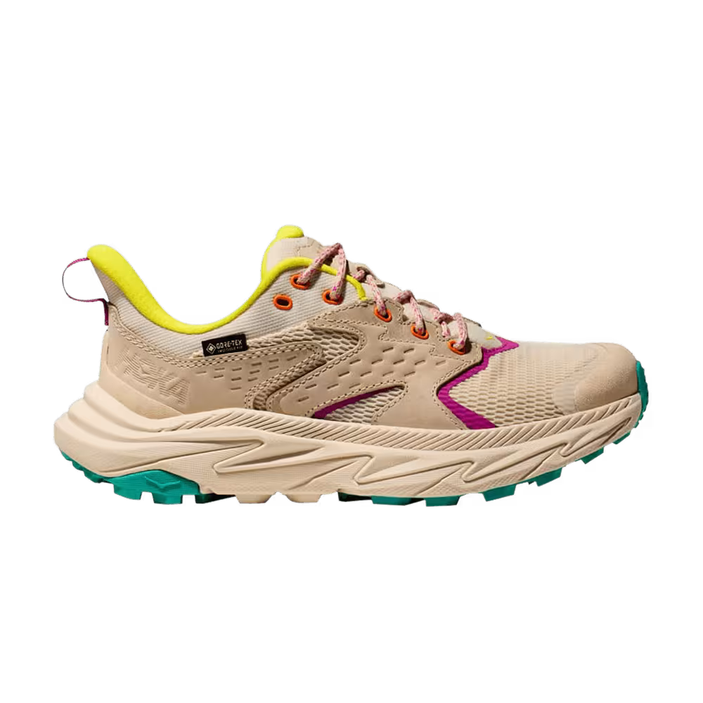HOKA Anacapa 2 Low GORE-TEX Kids Vanilla Electric Aqua