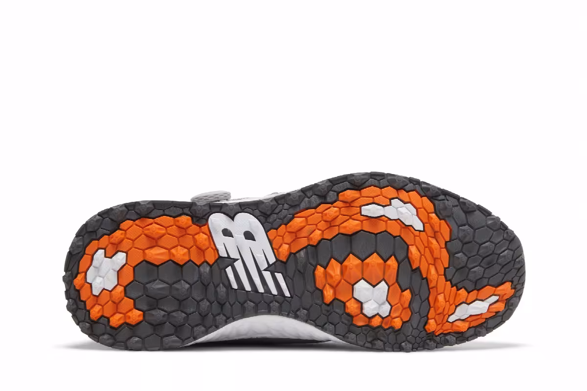 New Balance Fresh Foam PaceSL Boa 2E Wide Grey Orange, view 5