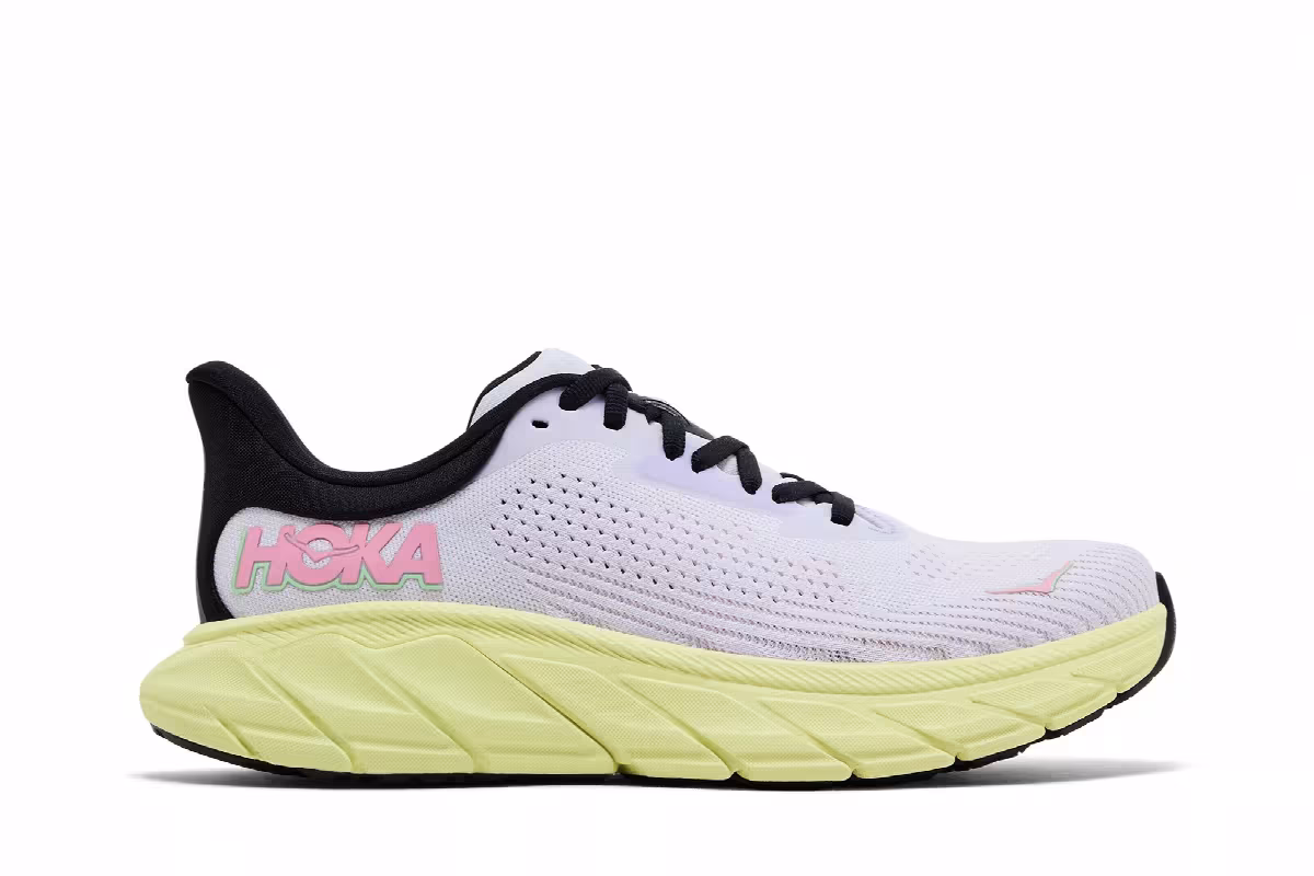 HOKA Women's Arahi 7 Starlight Glow Yuzu, view 2