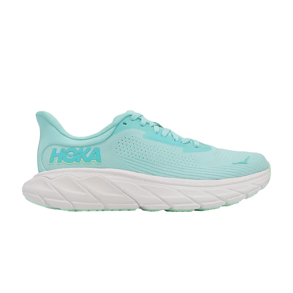 HOKA Women's Arahi 7 Blue Spark Snow Melt