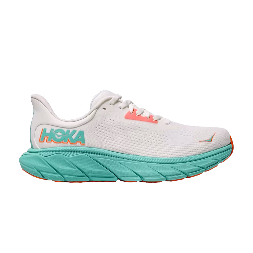 HOKA Women's Arahi 7 Frost Aqua Glow